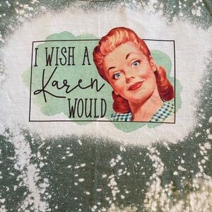 Woman’s graphic tie dye T-shirt